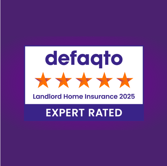 Defaqto logo 2025 - 5 Star landlord insurance