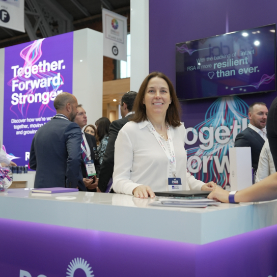 Photo from BIBA 2025 of Tova at the RSA stand