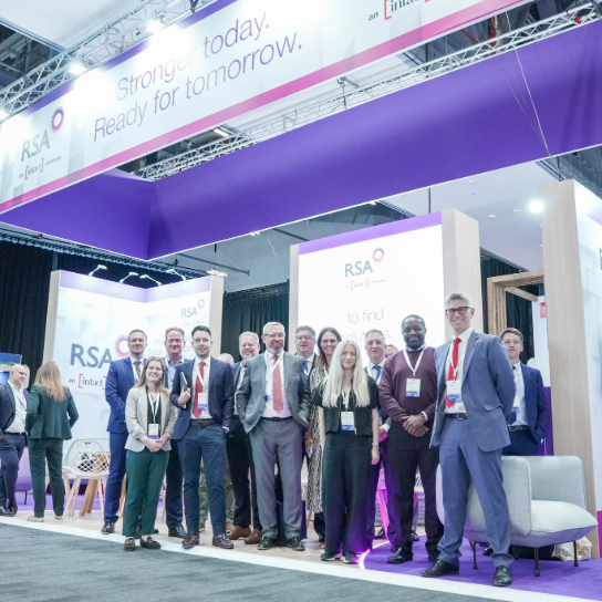 Photo of RSA colleagues at AIRMIC 2025