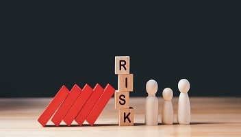 risk image including domino effect on people