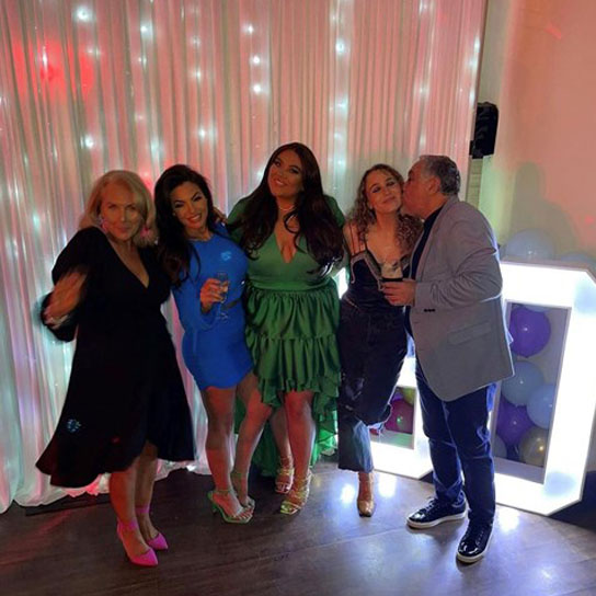 Rania Jabakhanji with family