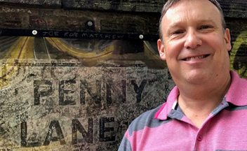 Roger Binks at Penny Lane