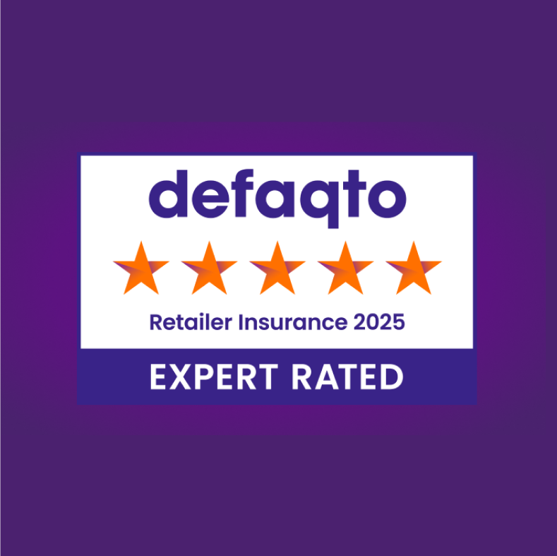 Defaqto logo 2025 - 5 Star retail insurance