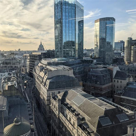 London office cityscape