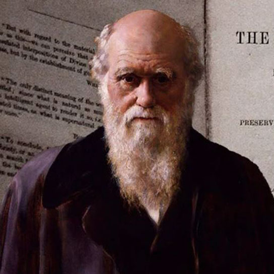 Image of Charles Darwin.