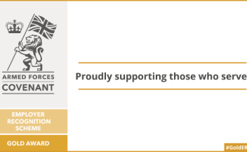 Armed Forces Covenant Gold Award logo