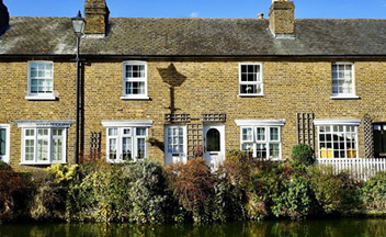 Row of terraced houses