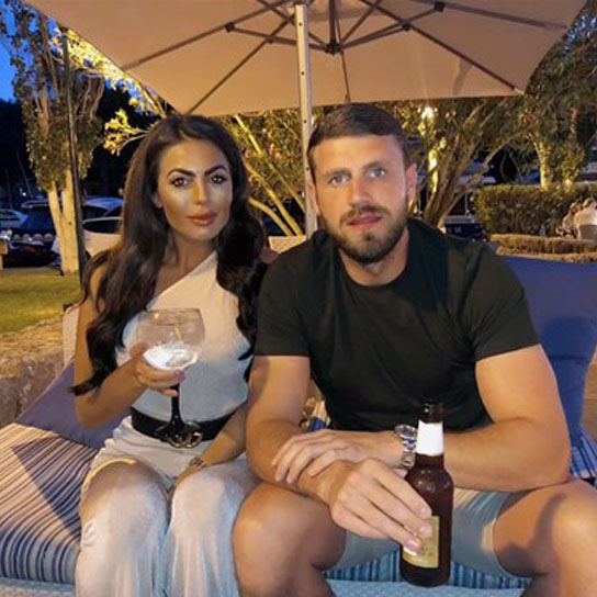 Rania Jabakhanji with partner