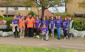 RSA's Peterborough litter volunteers