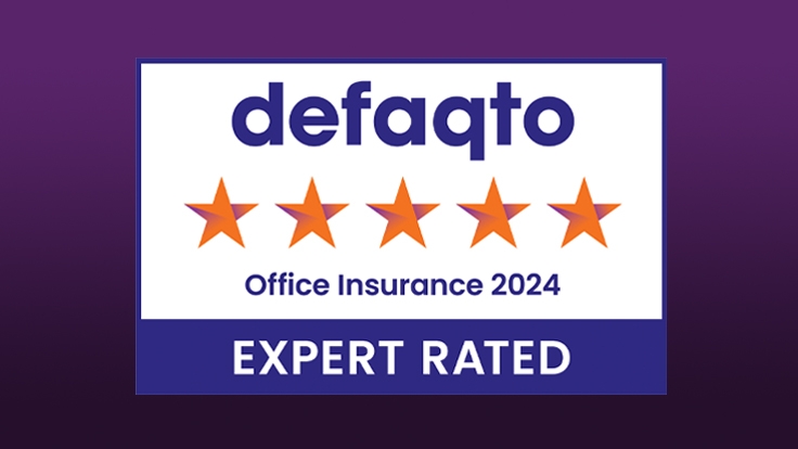 Office insurance Defaqto logo 2024
